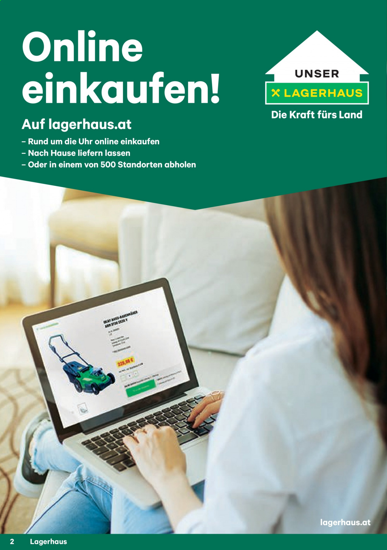 Angebote Lagerhaus - 15.3.2021 - 30.5.2021.
