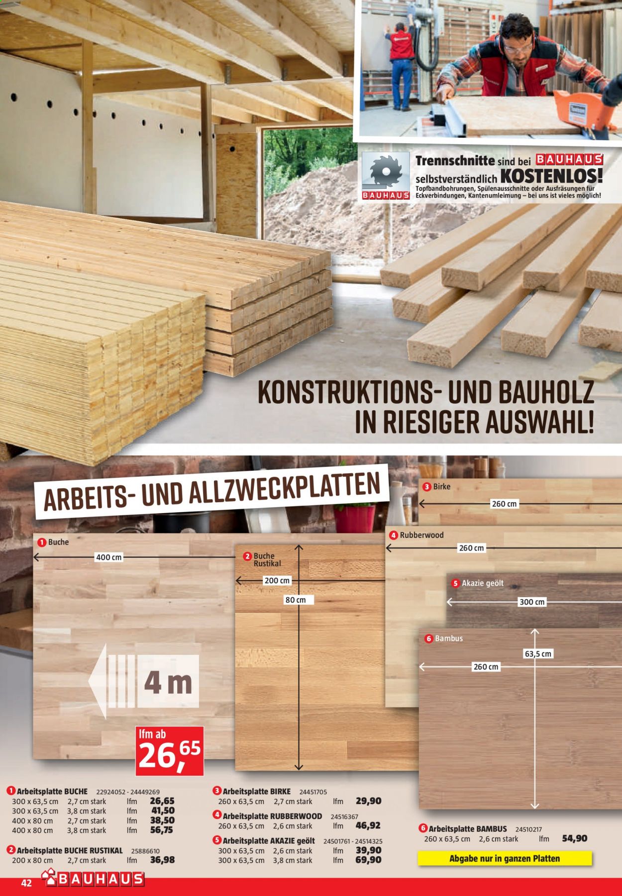 Angebote Bauhaus - 31.3.2021 - 27.4.2021.