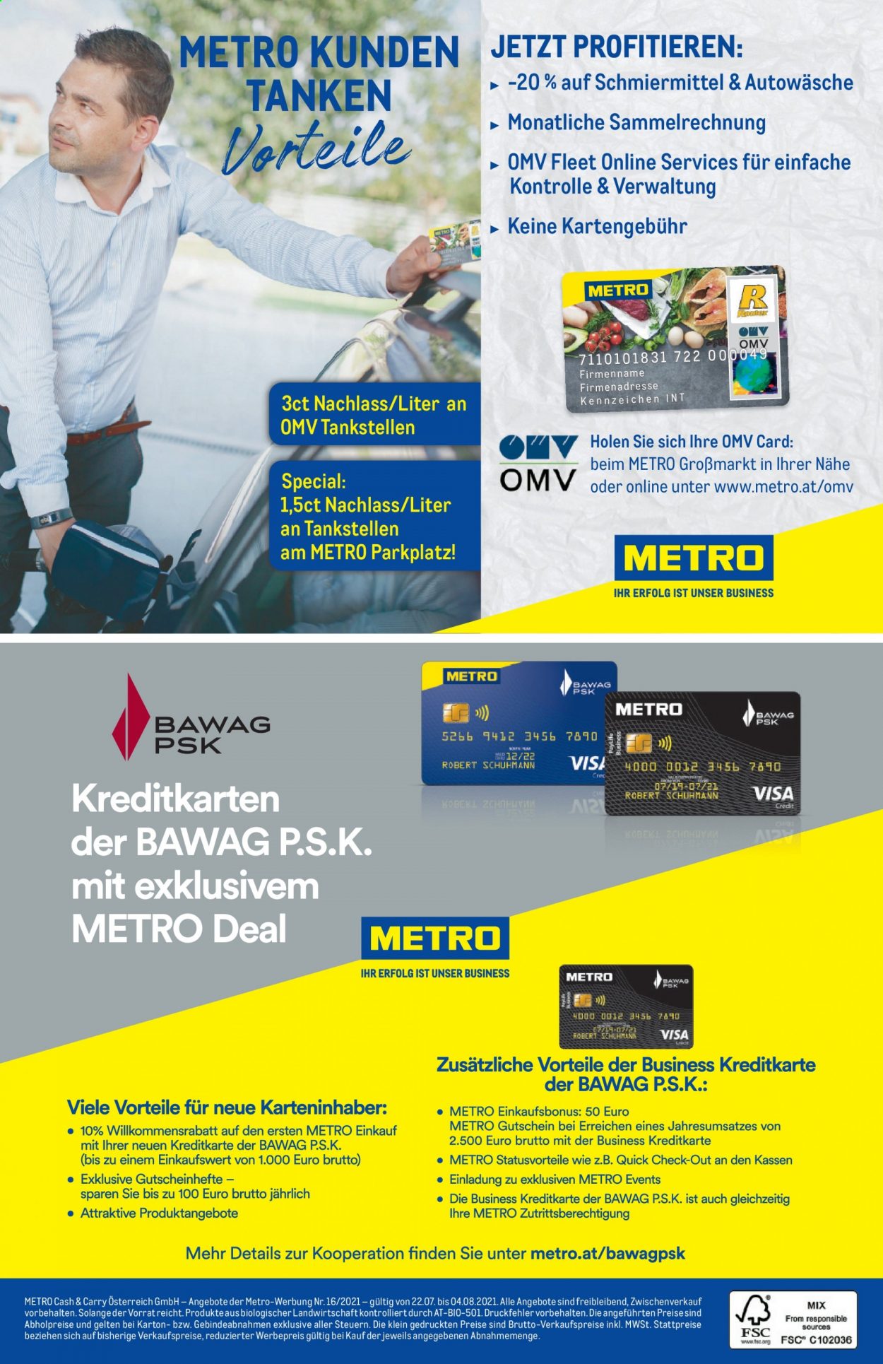 Angebote Metro - 22.7.2021 - 4.8.2021.
