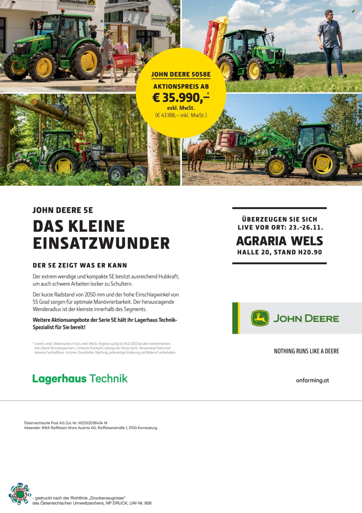 Angebote Lagerhaus - 1.11.2022 - 30.11.2022.
