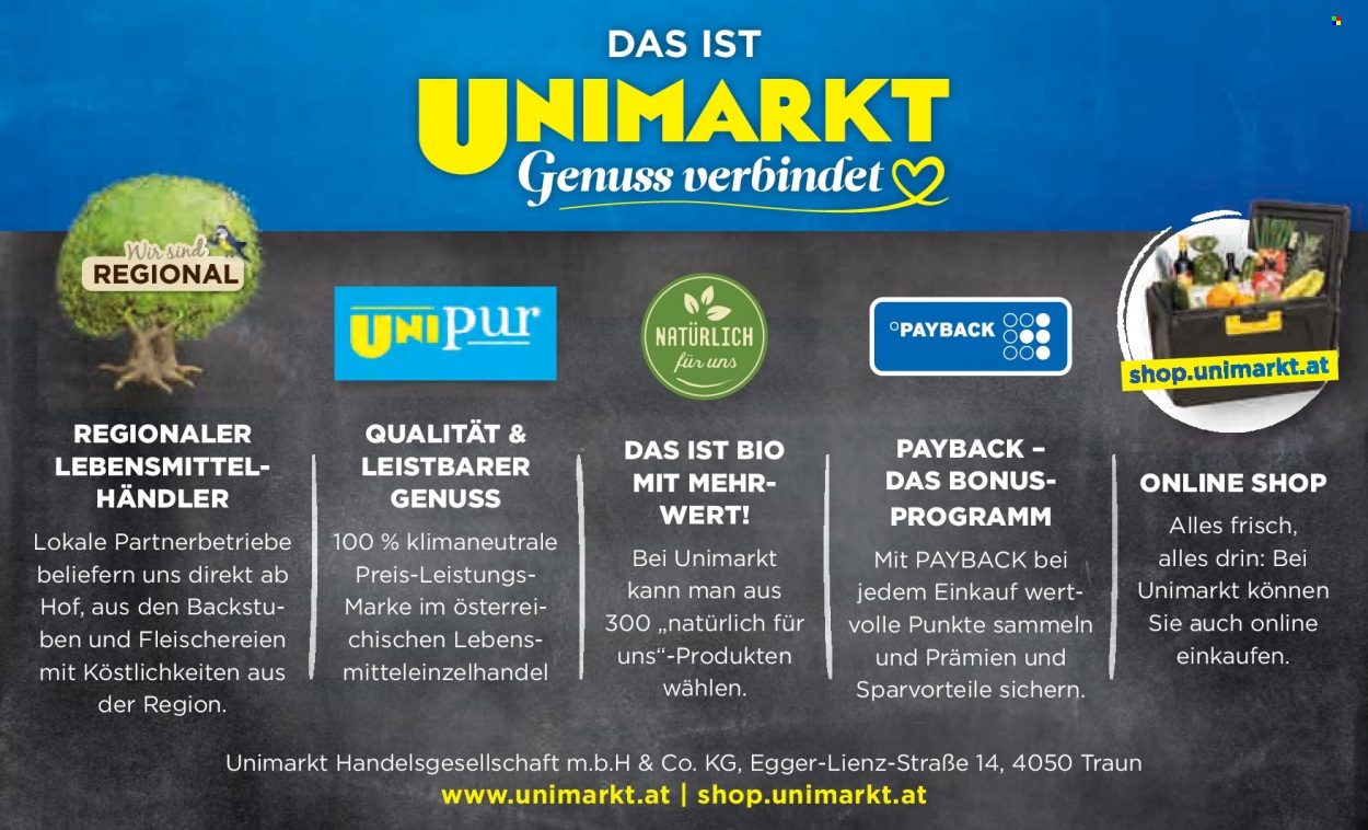 Angebote UNIMARKT - 16.11.2022 - 29.11.2022.