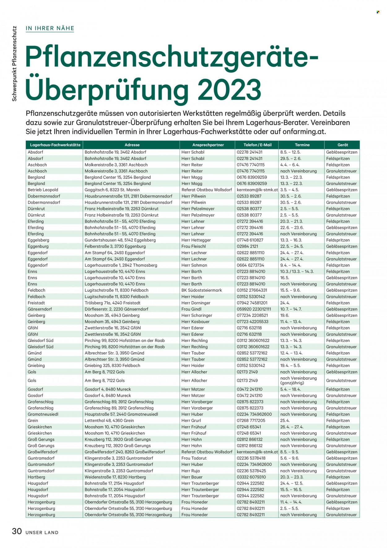 Angebote Lagerhaus - 20.2.2023 - 31.3.2023.