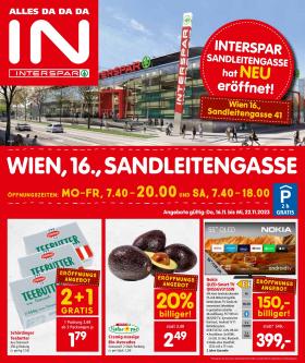 INTERSPAR - Eröffnungsflugblatt IM36