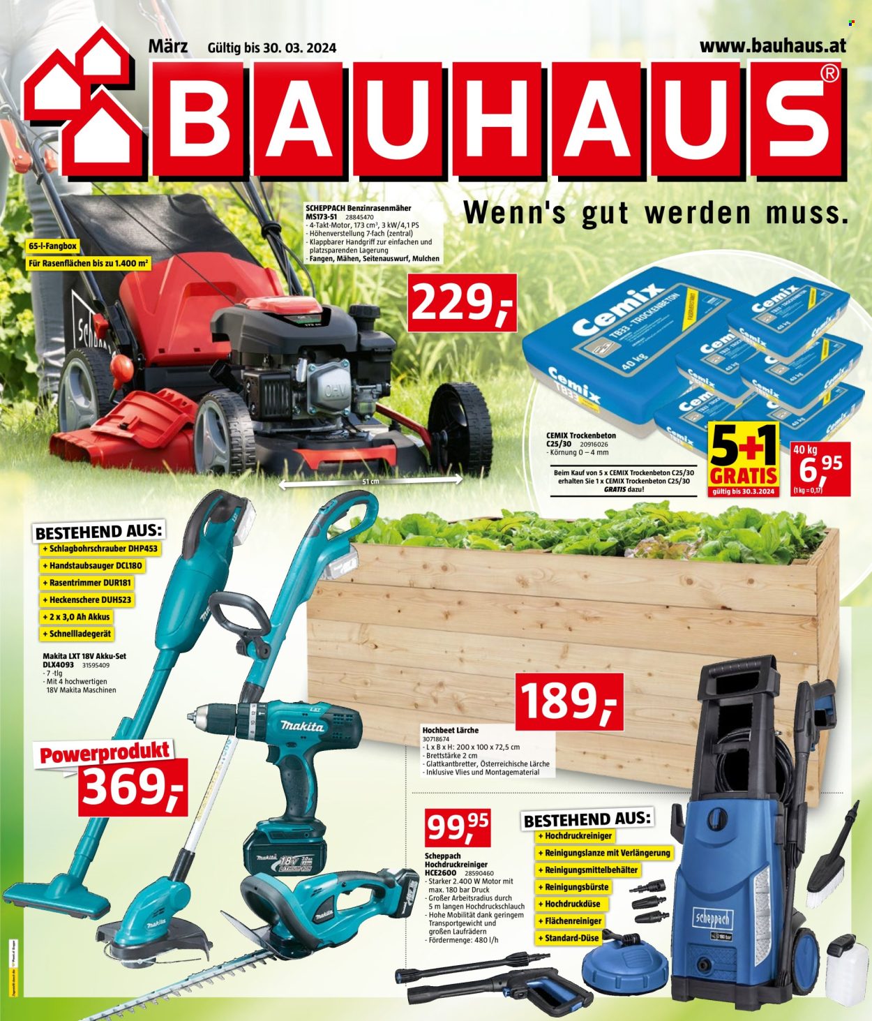 Angebote Bauhaus - 29.2.2024 - 30.3.2024.