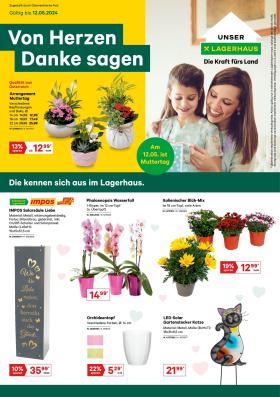 Lagerhaus - Pflanzen, Deko, Muttertag Mai 2024