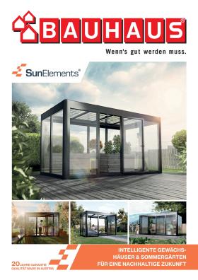 Bauhaus - SunElements Gewächshäuser
