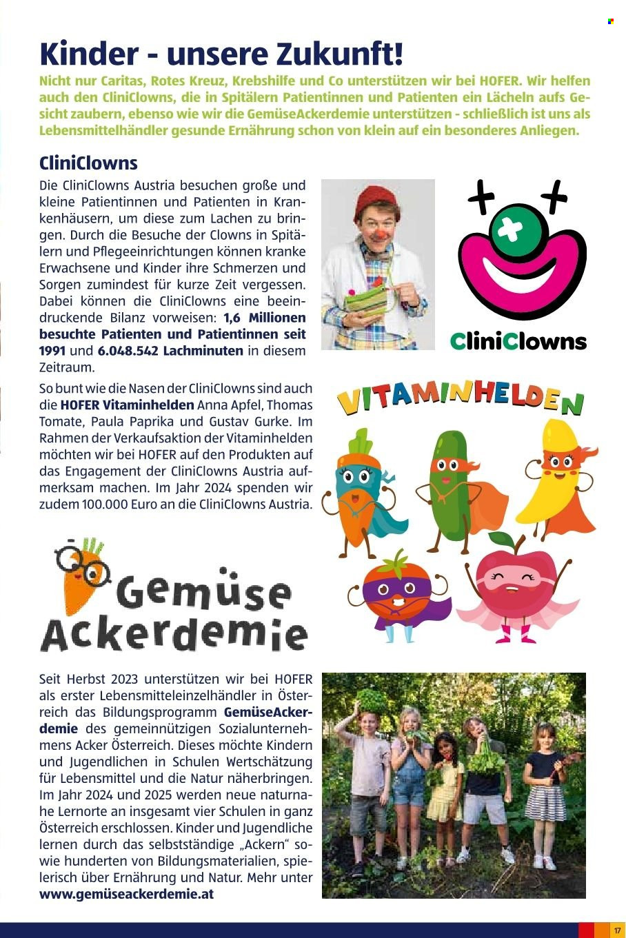 Angebote Hofer.