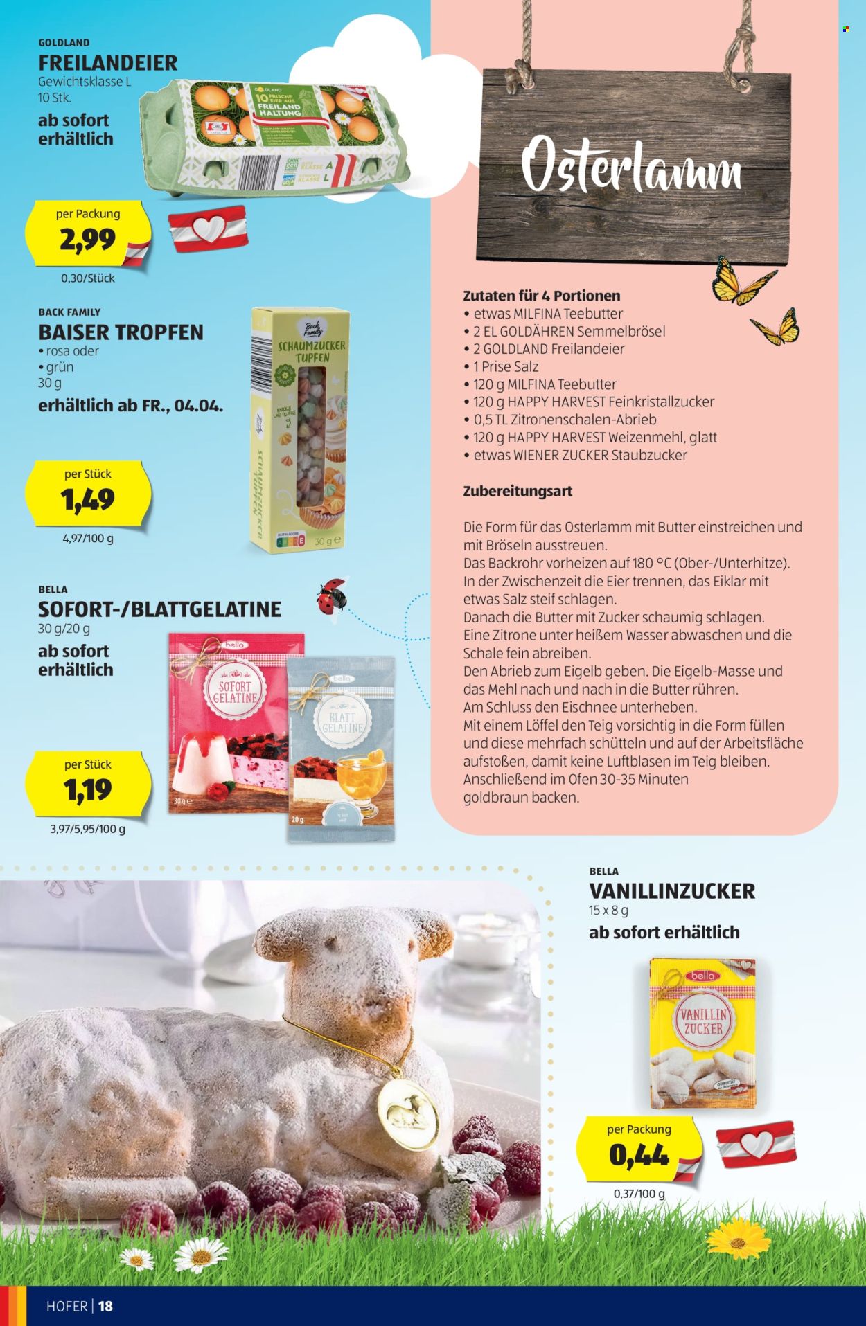 Angebote Hofer.