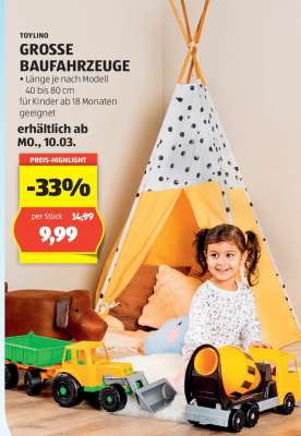 TOYLINO GROSSE BAUFAHRZEUGE