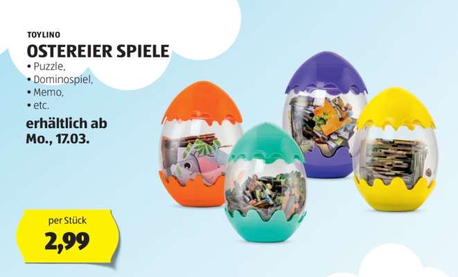 TOYLINO OSTEREIER SPIELE