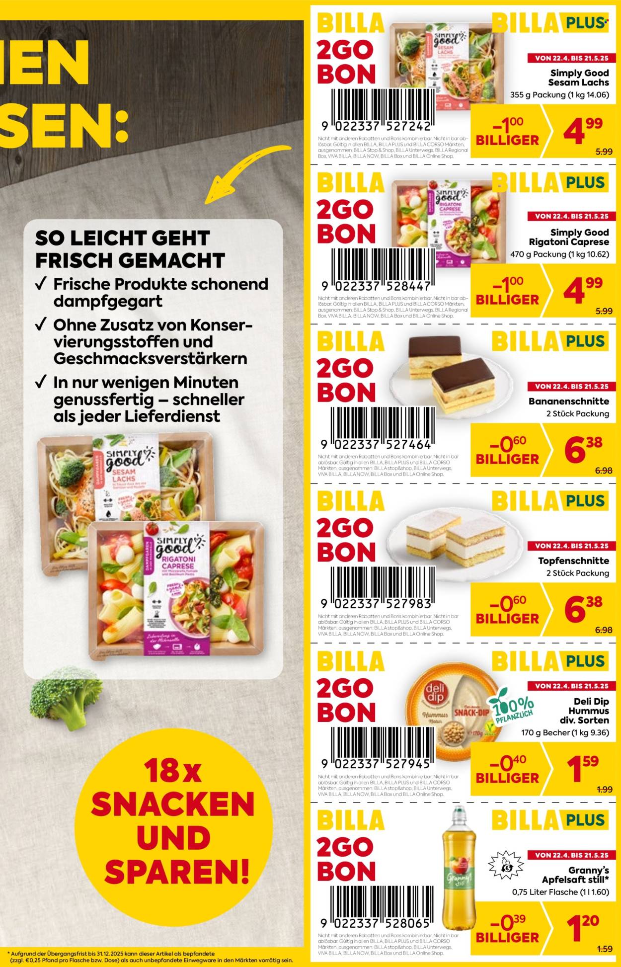 Angebote Billa - 22.4.2025 - 21.5.2025.