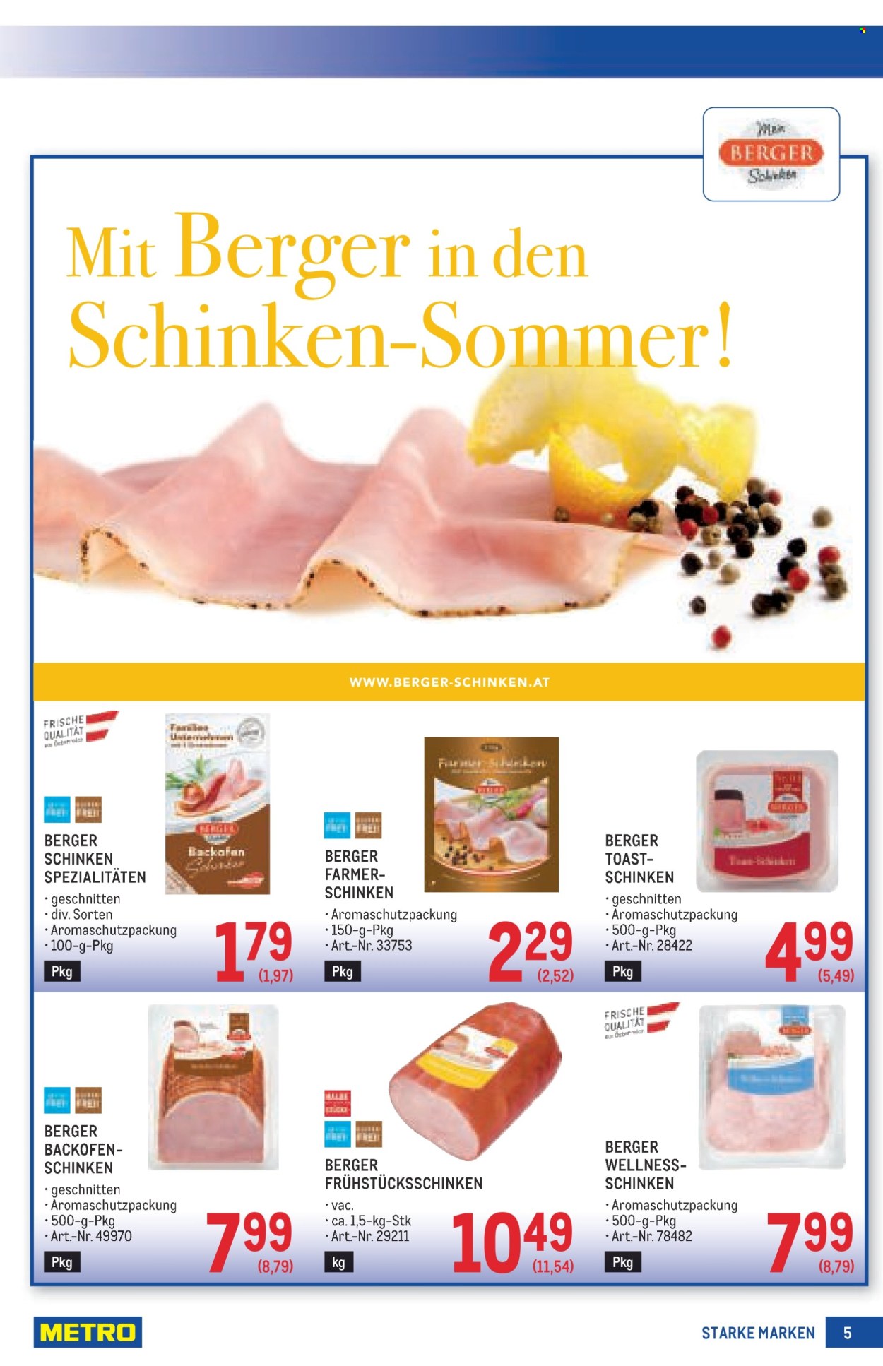 Angebote Metro - 2.5.2025 - 14.5.2025.