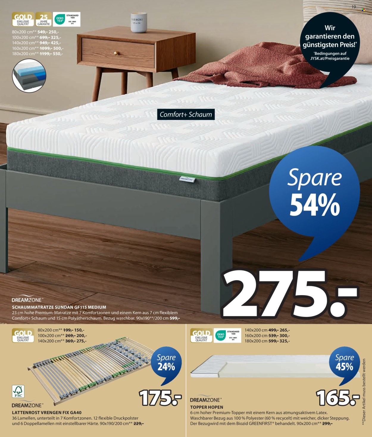 Angebote JYSK - 26.4.2025 - 3.6.2025.