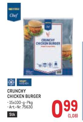 Crunchy Chicken Burger