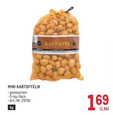 Mini Kartoffeln