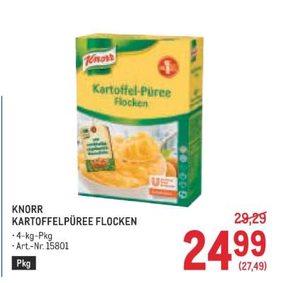 KNORR KARTOFFELPÜREE FLOCKEN