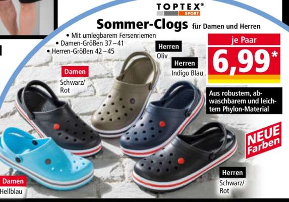 Sommer-Clogs