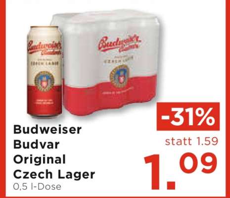 Budweiser Budvar Original Czech Lager