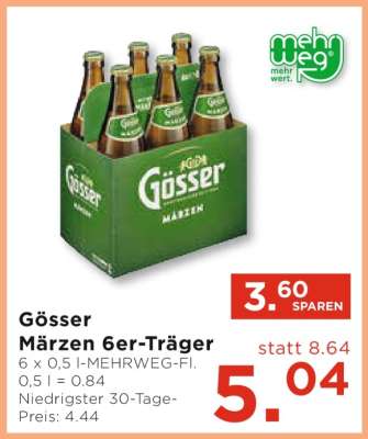 Gösser Märzen 6er-Träger