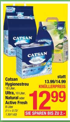 Catsan Hygienestreu