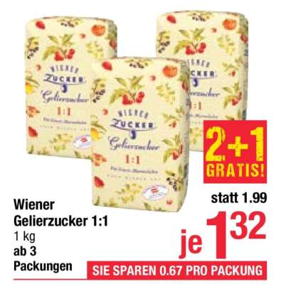 Wiener Gelierzucker 1:1