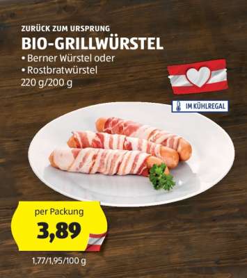 BIO-GRILLWÜRSTEL