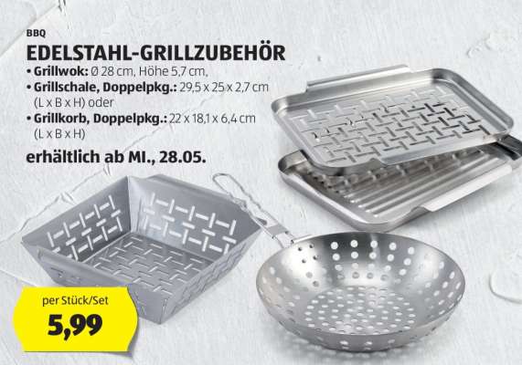 Edelstahl Grillzubehör