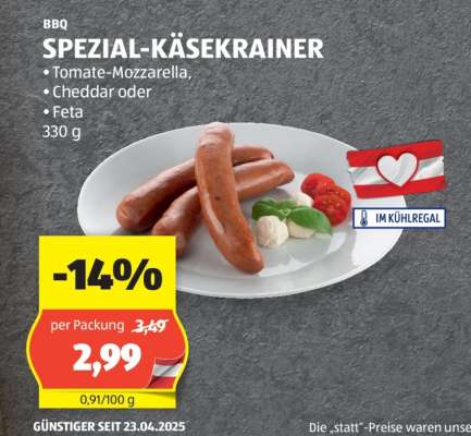 SPEZIAL KÄSEKRAINER