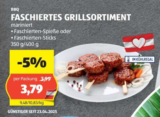 FASCHIERTES GRILLSORTIMENT
