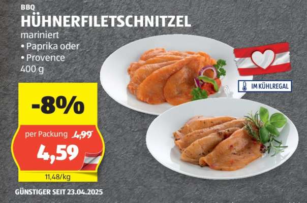 HÜHNERFILETSCHNITZEL