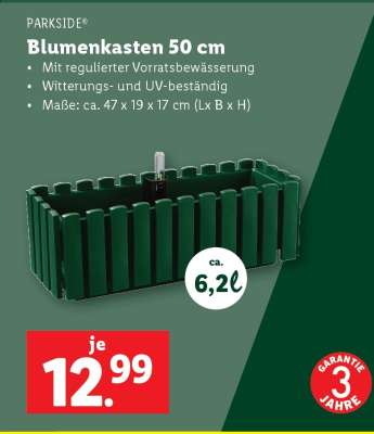 Blumenkasten 50 cm