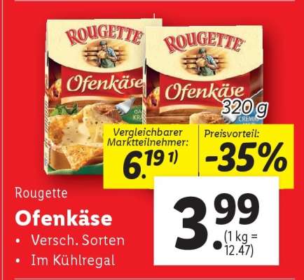 Rougette Ofenkäse