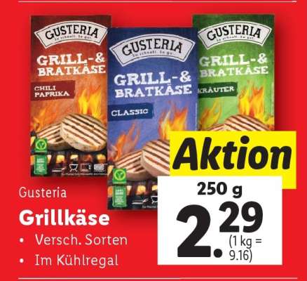 Gusteria Grillkäse
