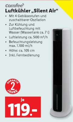 Luftkühler „Silent Air“