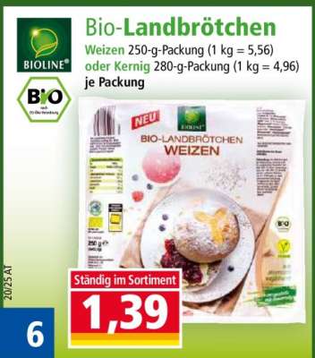Bio-Landbrötchen