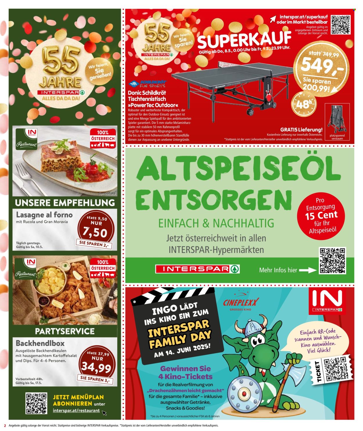 Angebote INTERSPAR - 8.5.2025 - 21.5.2025.