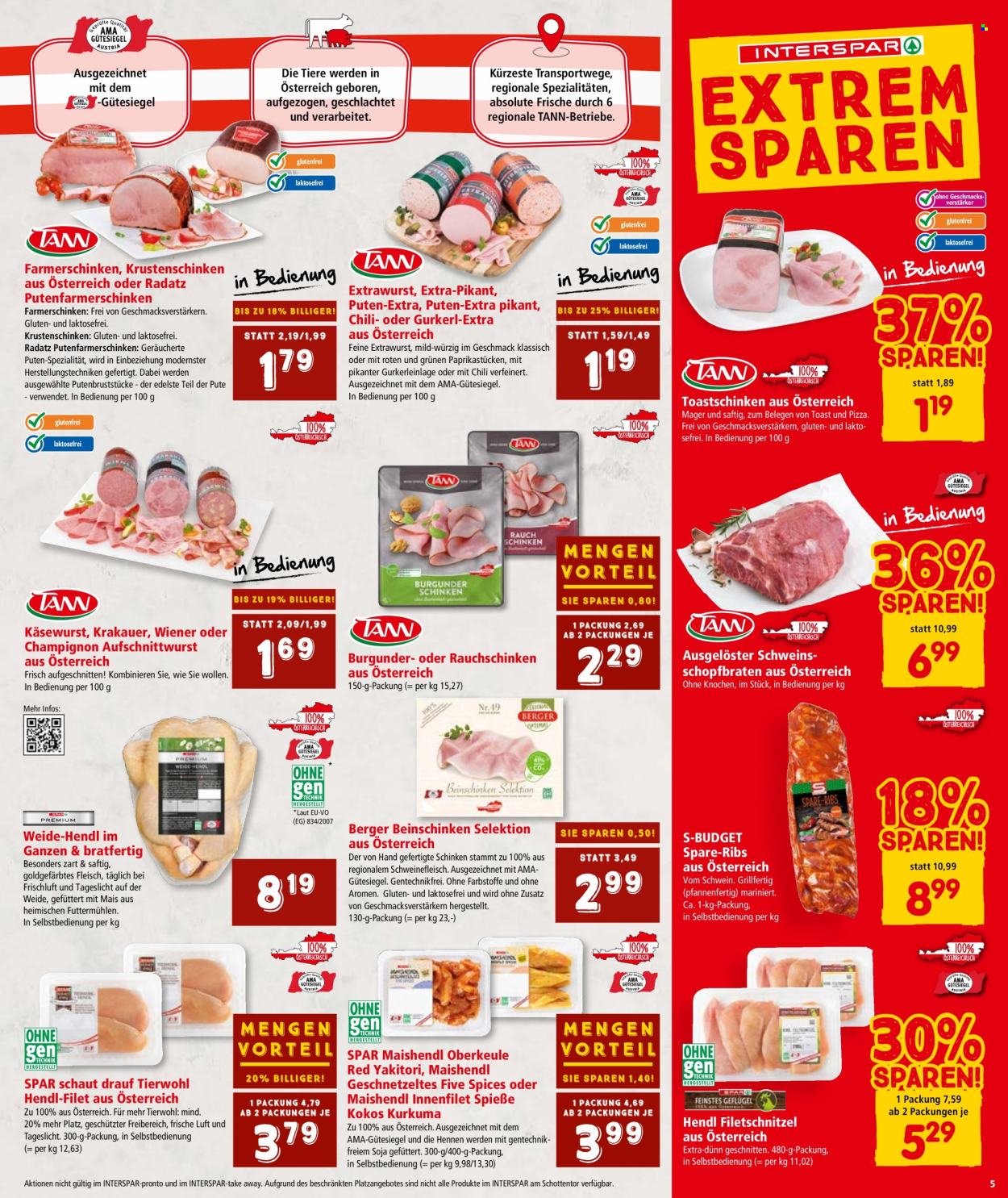 Angebote INTERSPAR - 8.5.2025 - 21.5.2025.