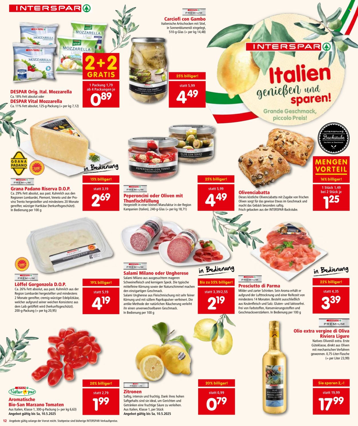 Angebote INTERSPAR - 8.5.2025 - 21.5.2025.