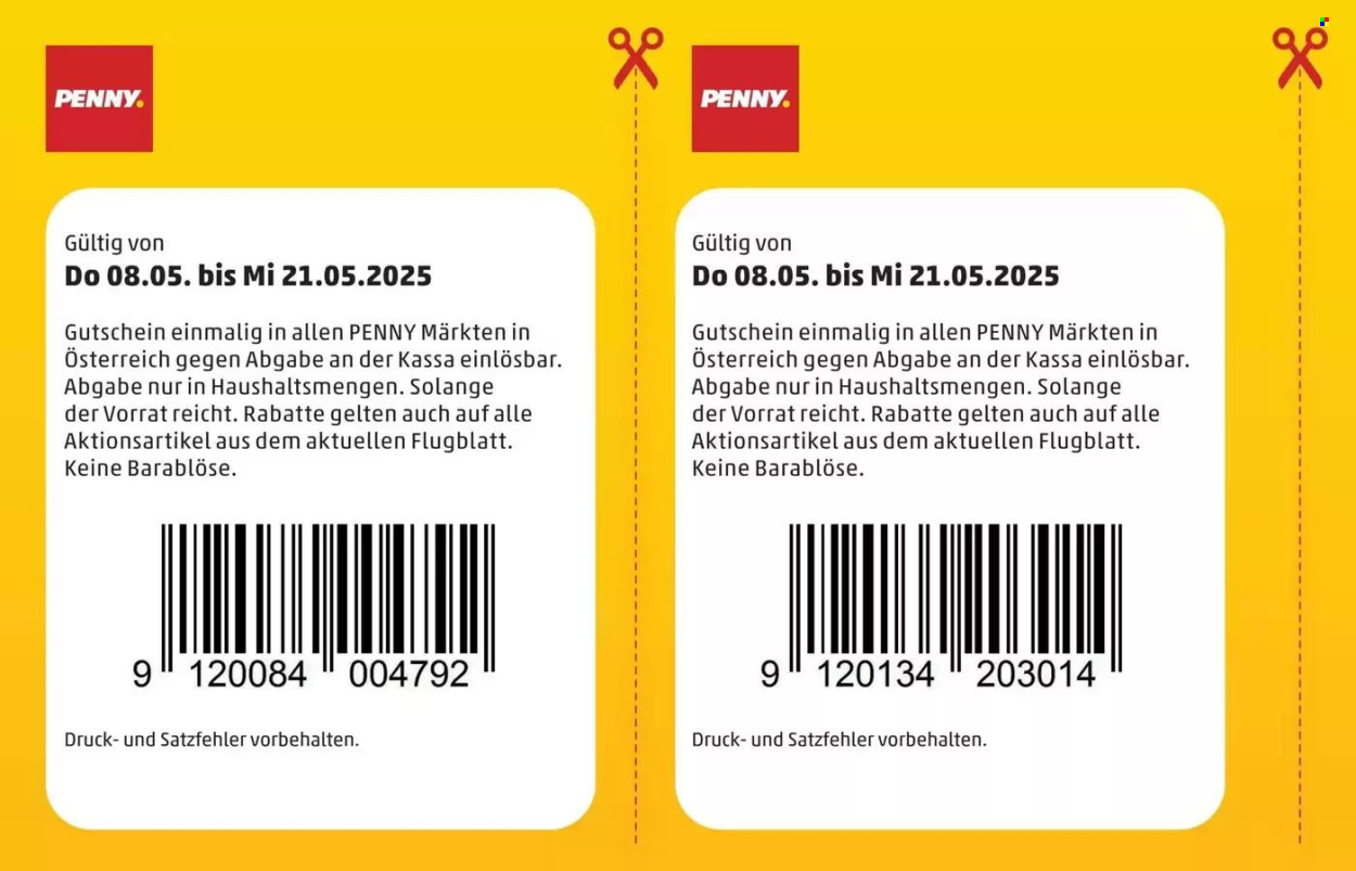 Angebote Penny - 8.5.2025 - 21.5.2025.