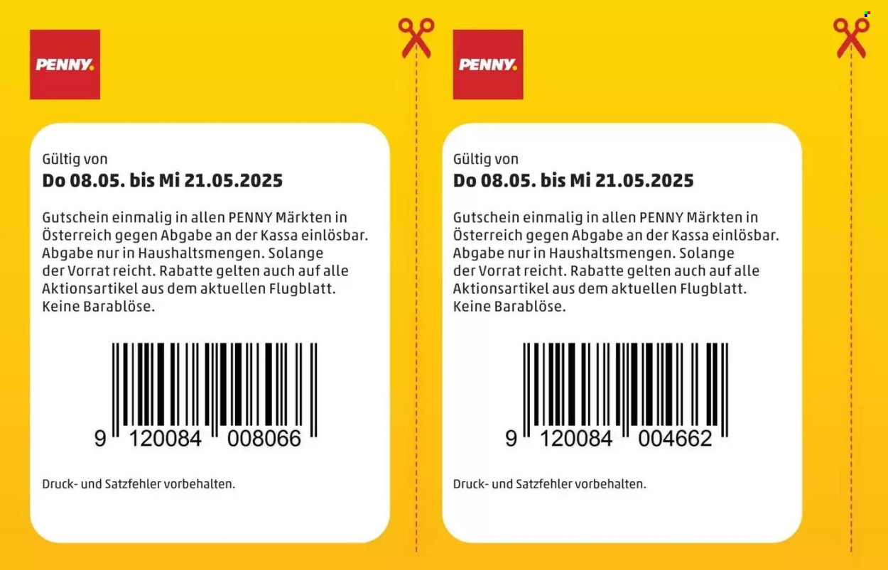 Angebote Penny - 8.5.2025 - 21.5.2025.