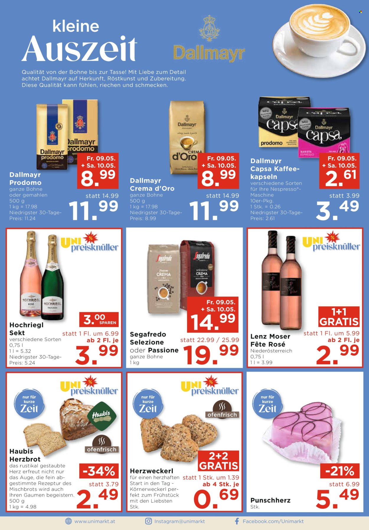 Angebote UNIMARKT - 7.5.2025 - 13.5.2025.
