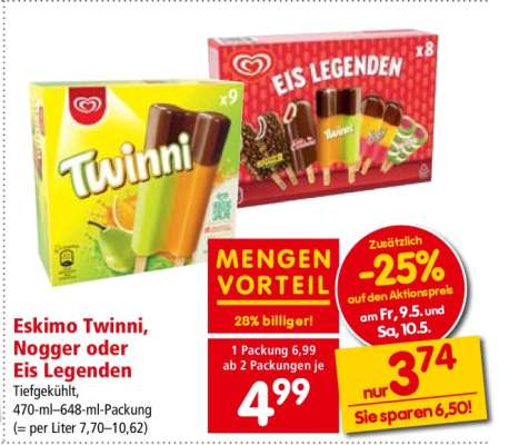 Eskimo Twinni, Nogger oder Eis Legenden