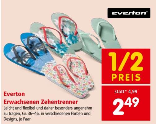Everton Erwachsenen Zehentrenner