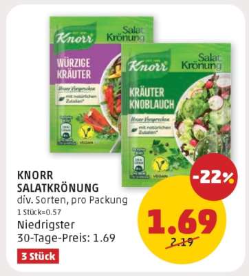 KNORR SALATKRÖNUNG