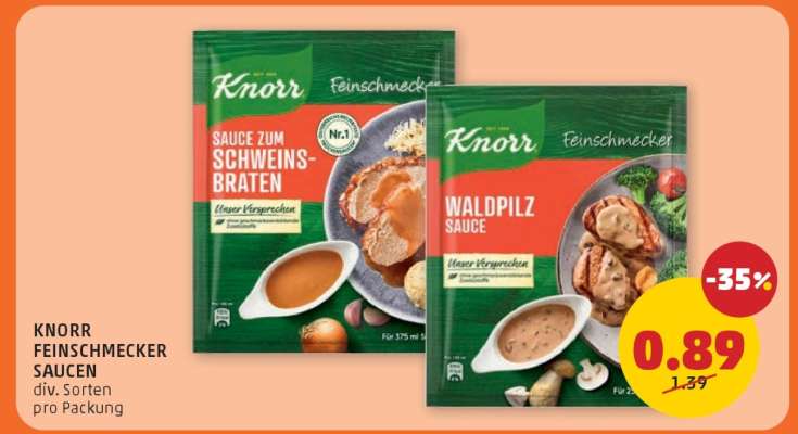 KNORR FEINSCHMECKER-SAUCEN