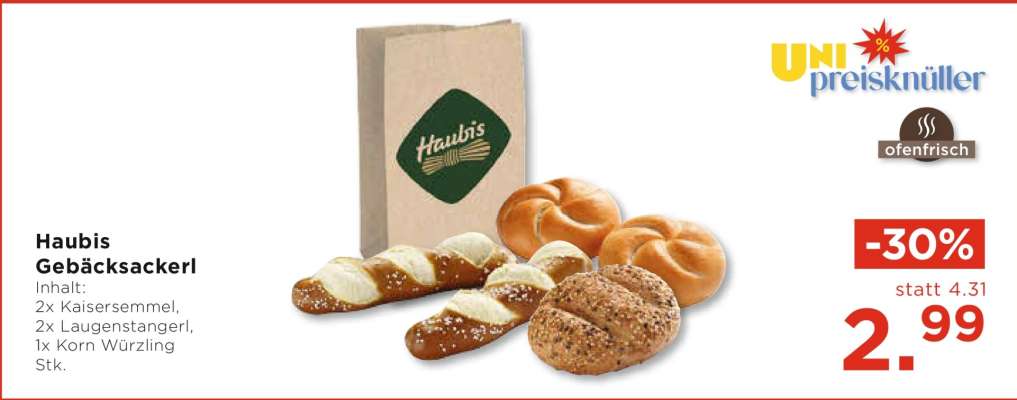Haubis Gebäcksackerl