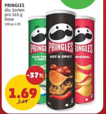 Pringles div. Sorten