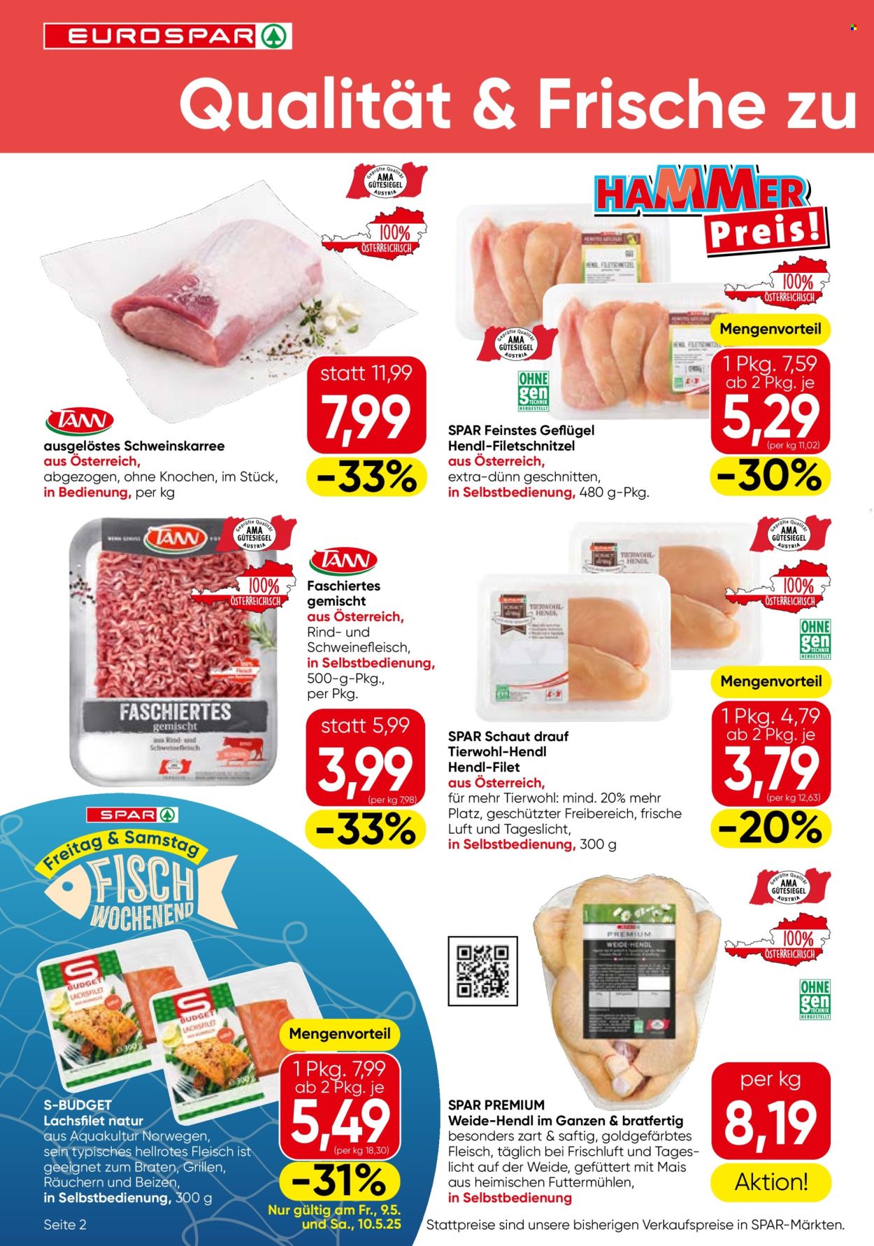 Angebote EUROSPAR - 8.5.2025 - 21.5.2025.