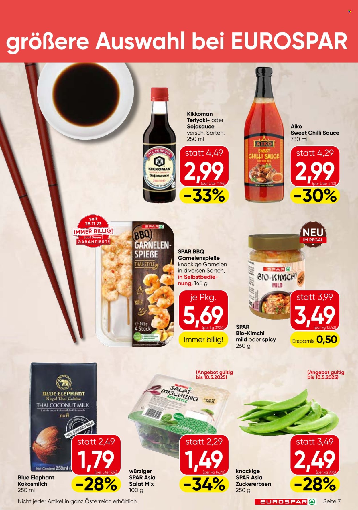 Angebote EUROSPAR - 8.5.2025 - 21.5.2025.