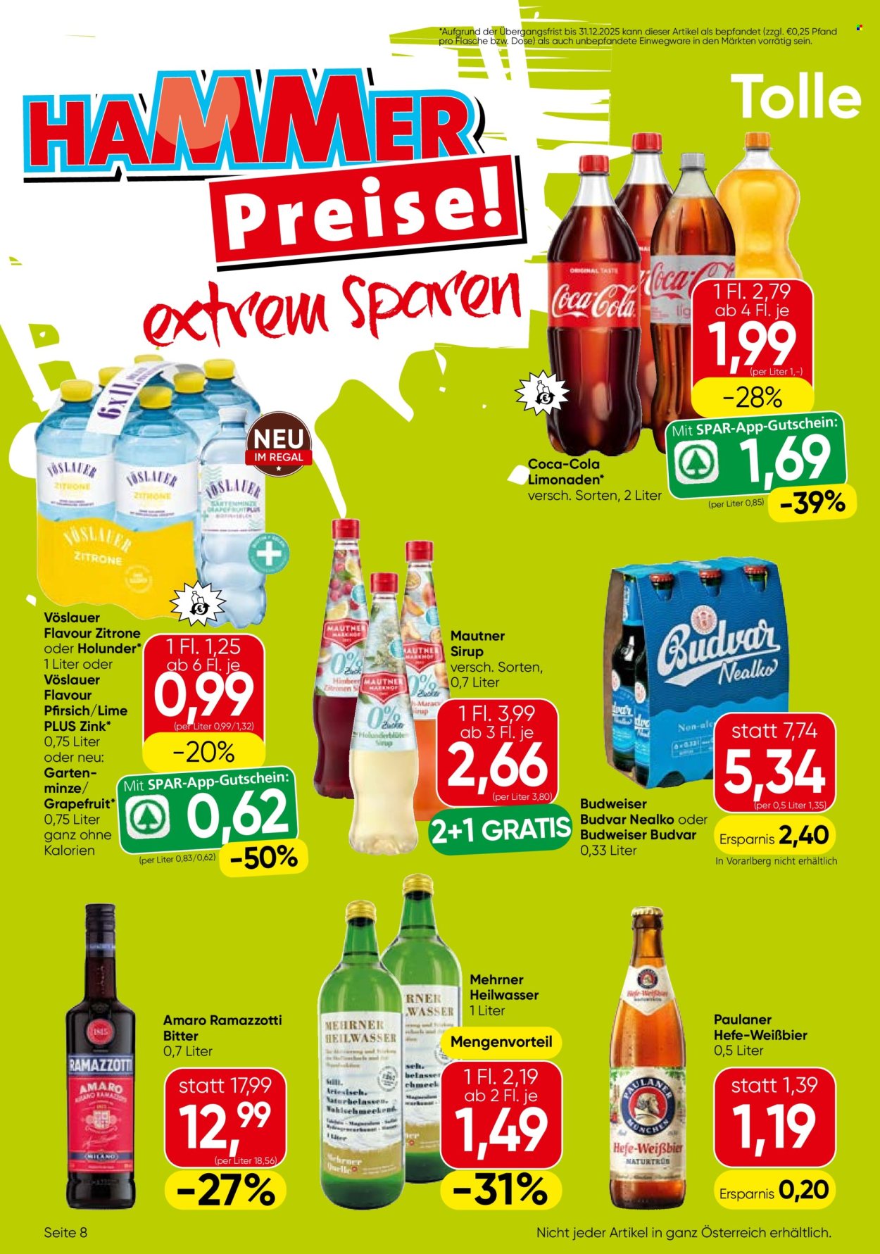 Angebote EUROSPAR - 8.5.2025 - 21.5.2025.
